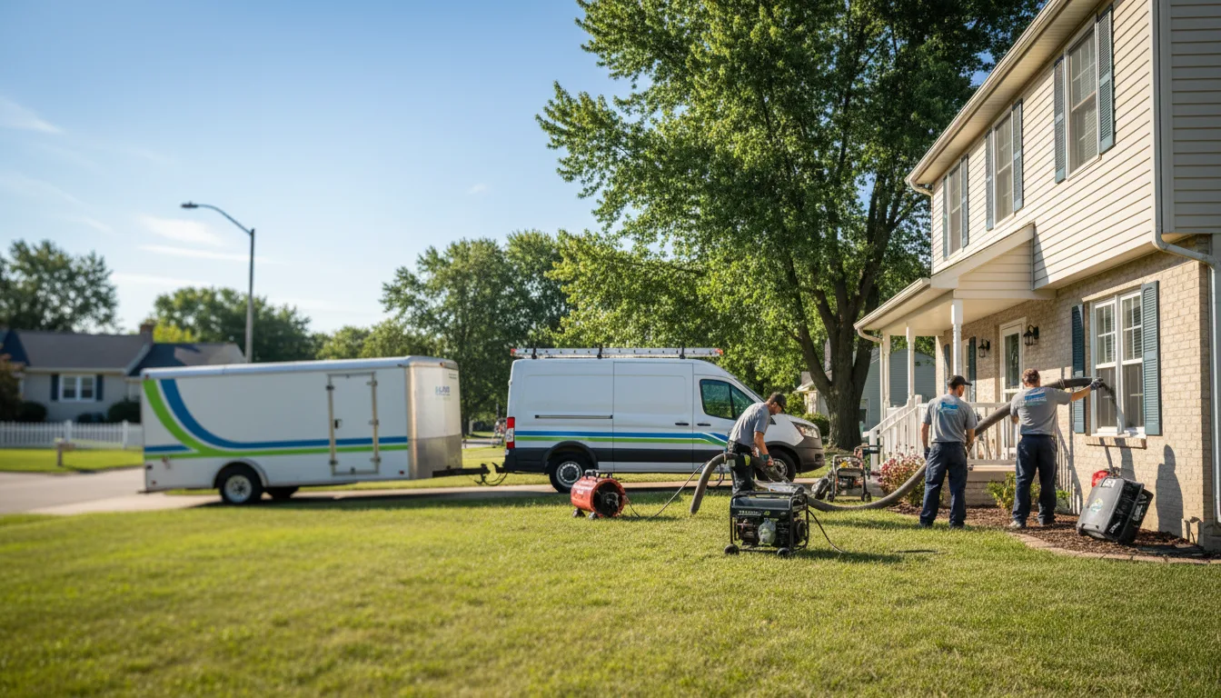 Flooded Basement Restoration And Cleanup With Repair in Conrad, IA near me